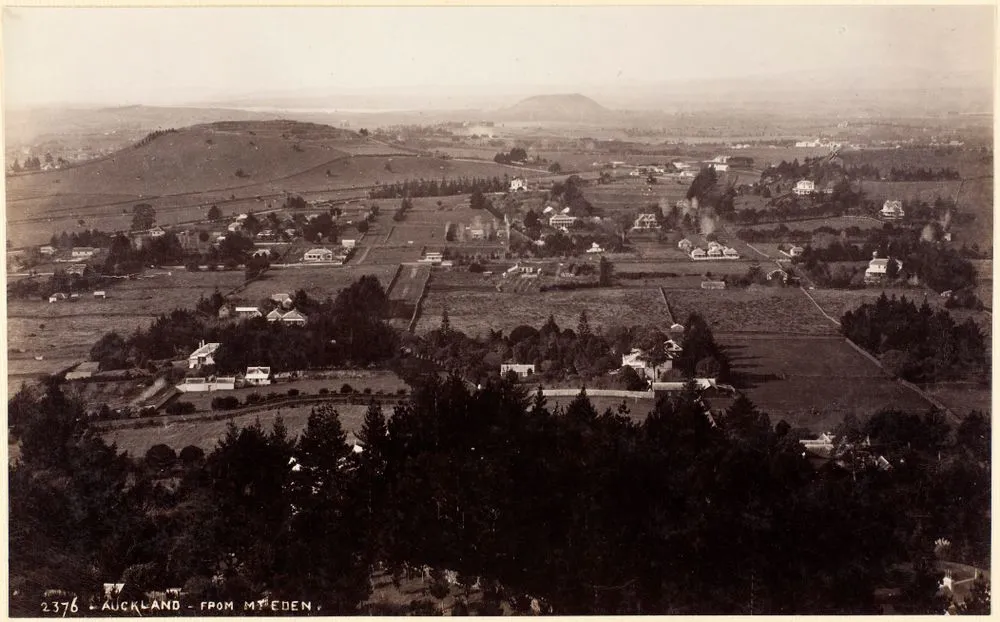 Auckland - panorama from Mount Eden