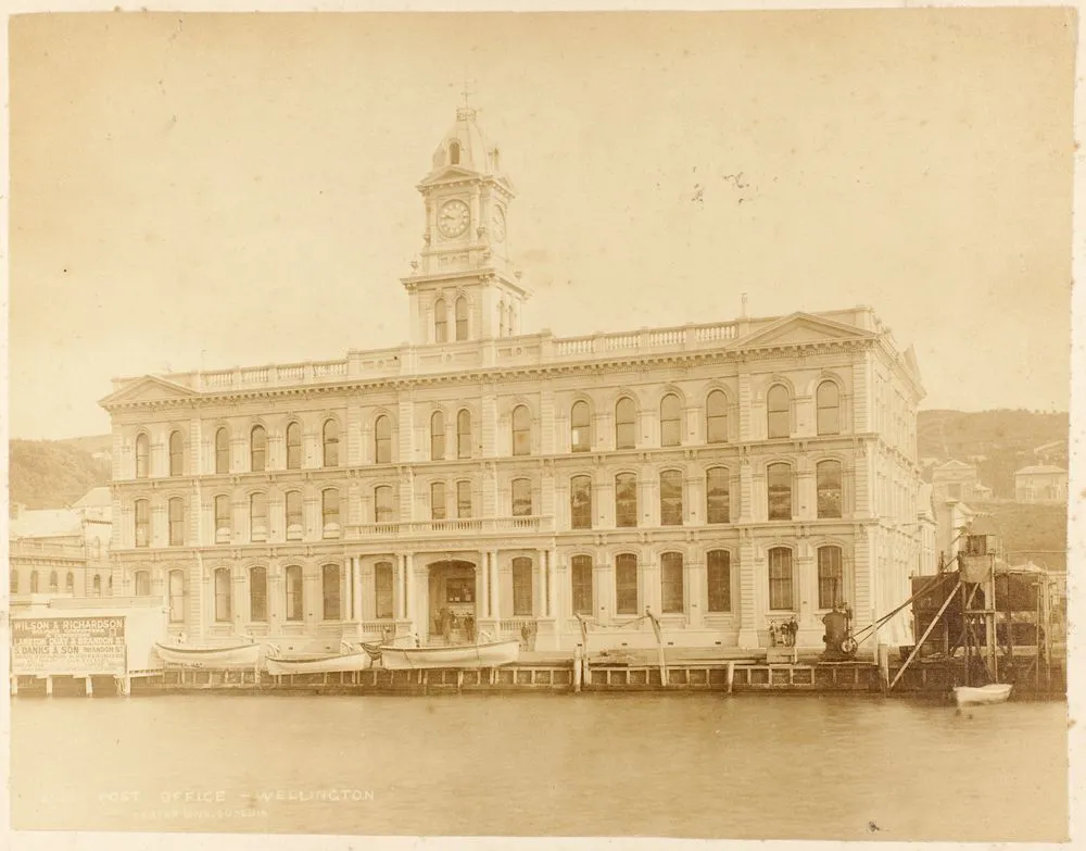 Post Office - Wellington. From the album: N.Z. Scenery