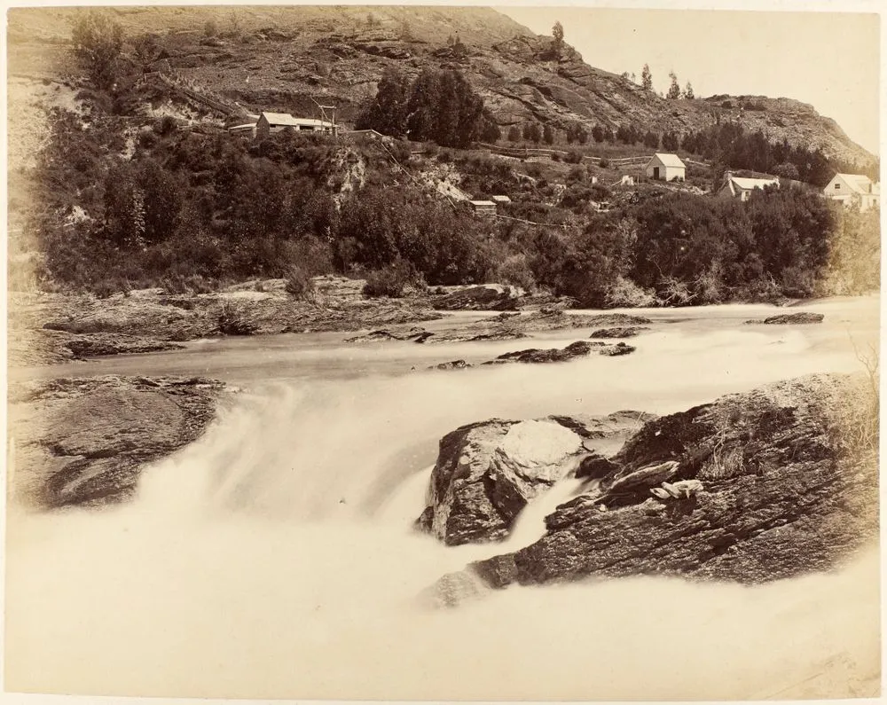 [Kawarau Falls, Frankton Arm]. From the album: New Zealand Views