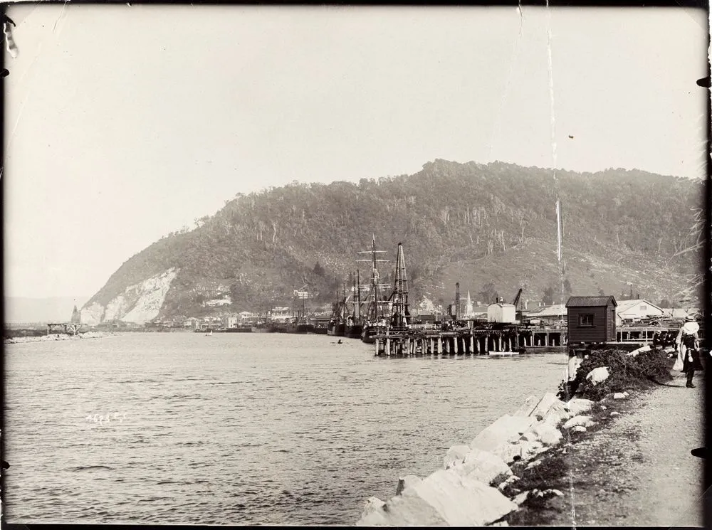 Greymouth from Tip Head