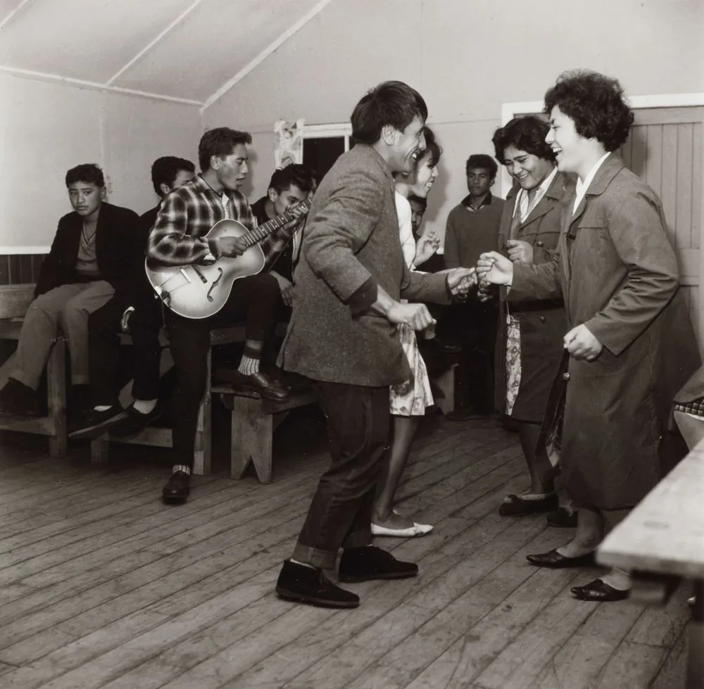 Whakatane Maori Youth Club, 1963. From the portfolio: PhotoForum - Ans Westra