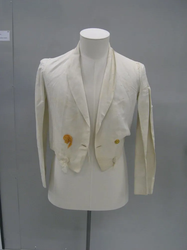 Naval Uniform - mess jacket, tropical white