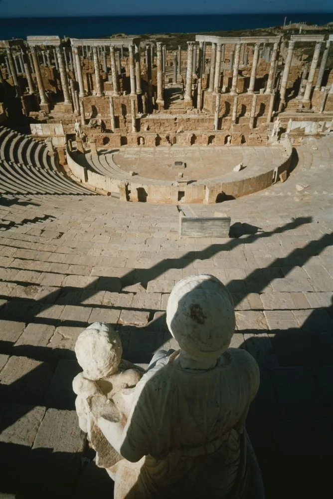 Leptis Magna theatre. (From a series on the Roman Empire)