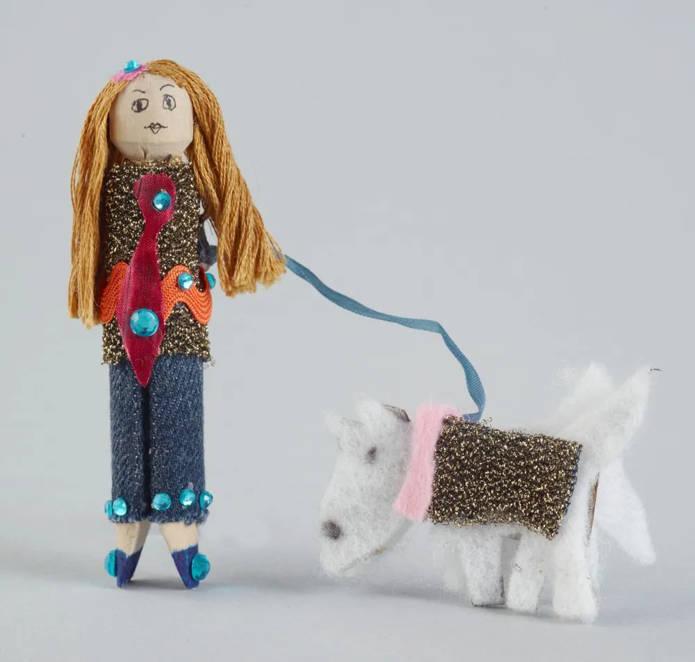 Peg Doll, 'Poppy and Marley'