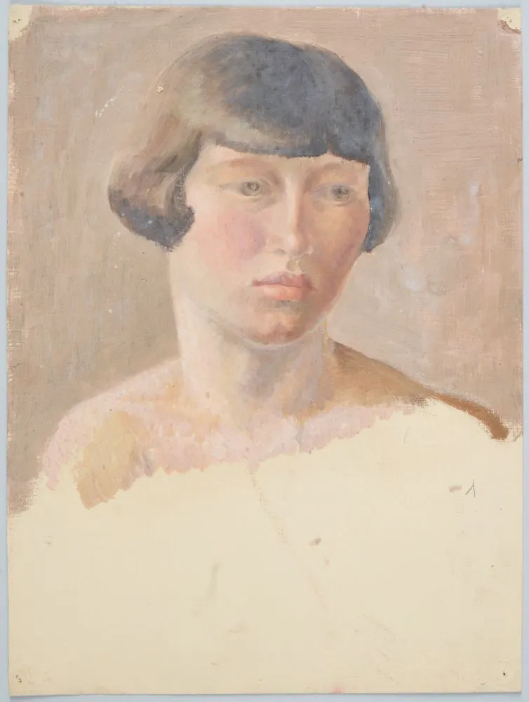 Untitled [portrait of a young woman]