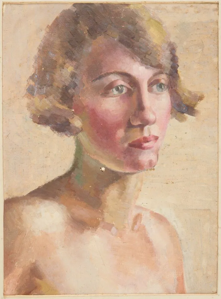 Untitled [portrait of a young woman]