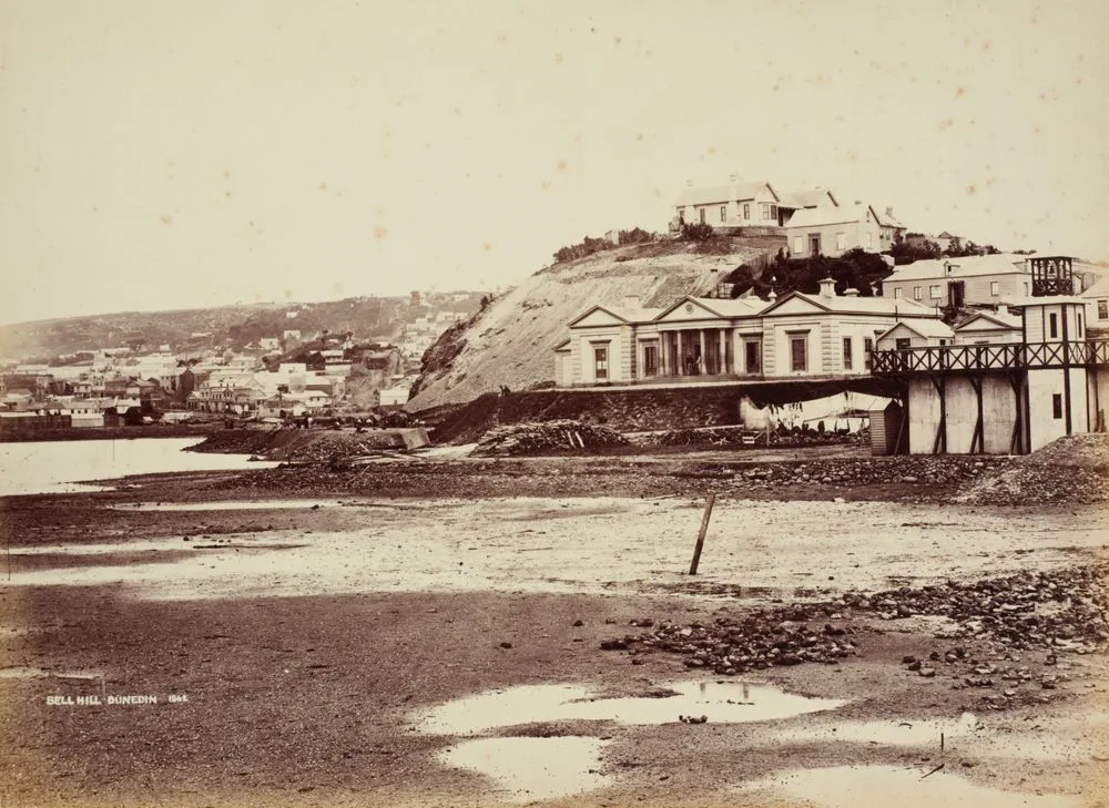 Bell Hill, Dunedin. From the album: Dunedin in 1860