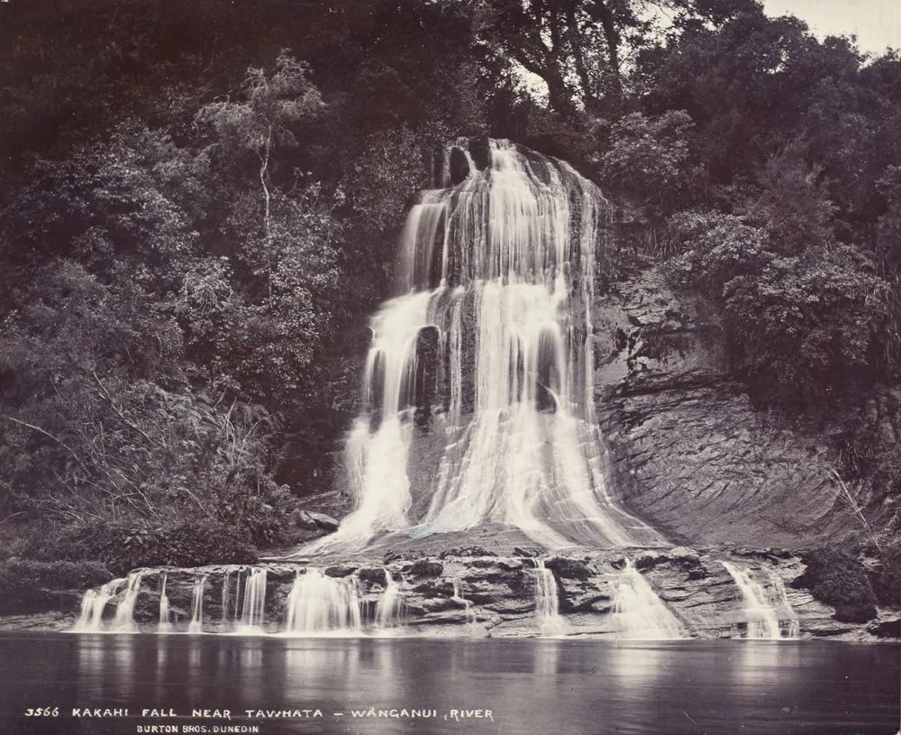 Kakahi Fall near Tawhata - Wanganui [sic] River