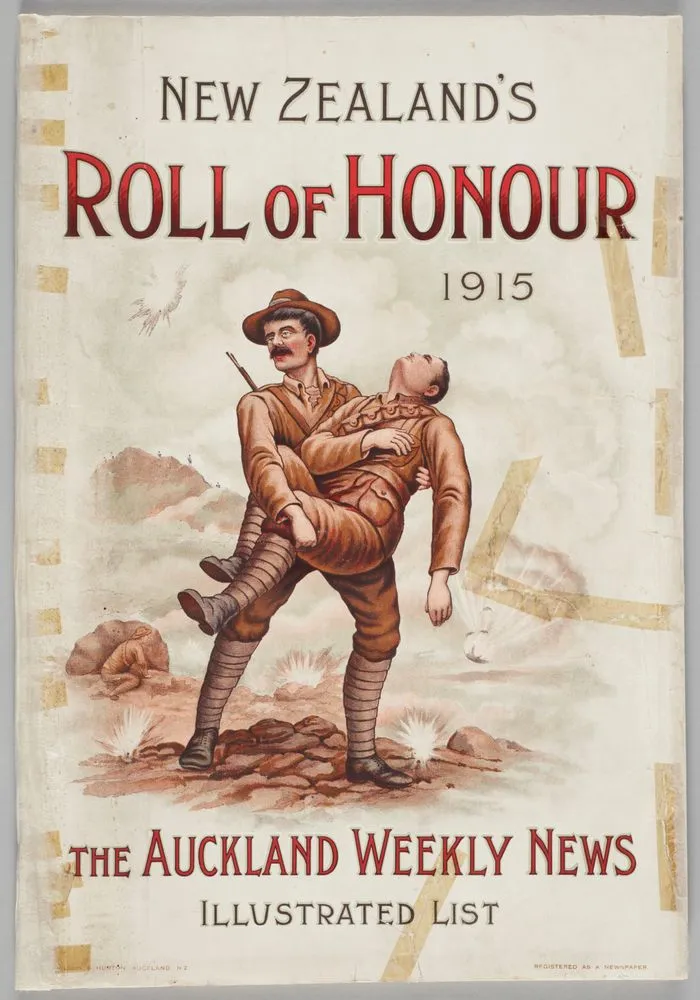 New Zealand's Roll of Honour 1915 The Auckland Weekly News Illustrated List
