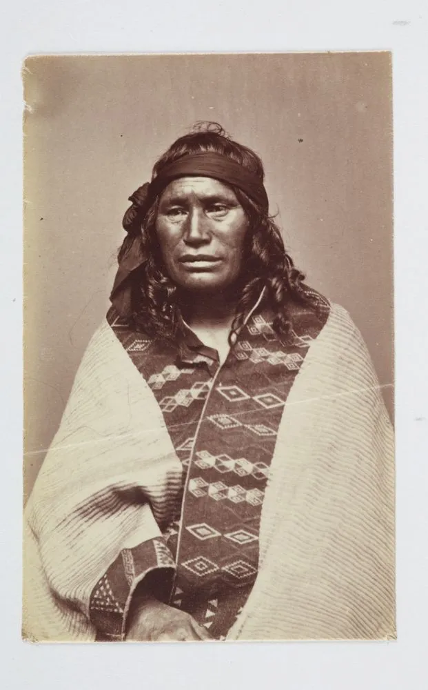 Maori man wearing a headband