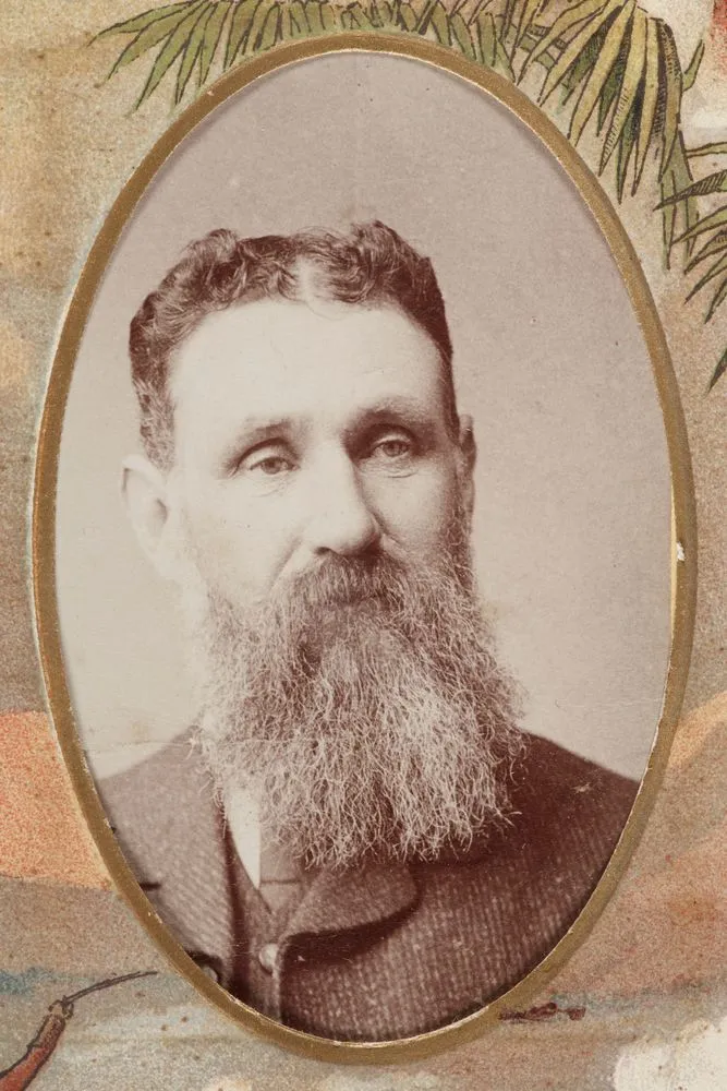 Man with big beard. From the album: Memorial to England’s Glories