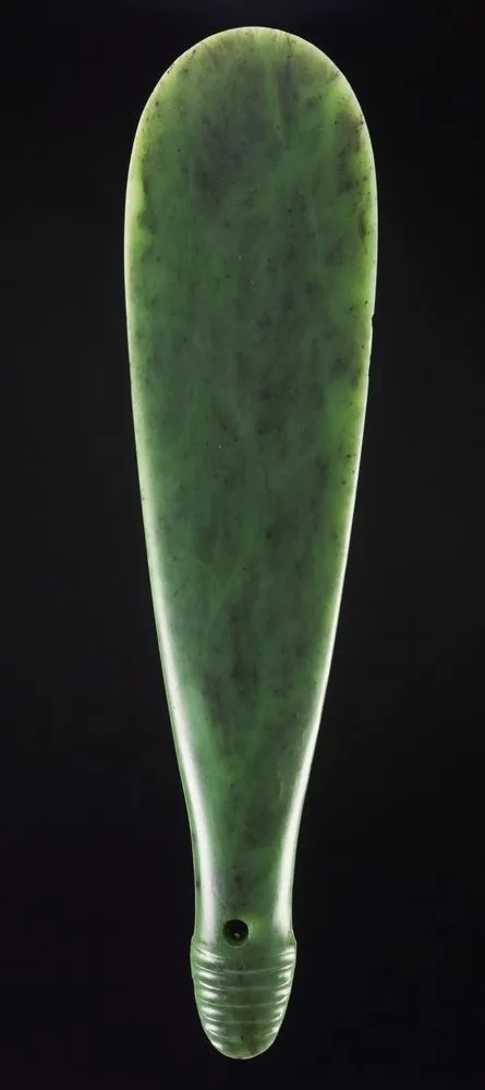 Mere pounamu (greenstone striking weapon) "Amokura"