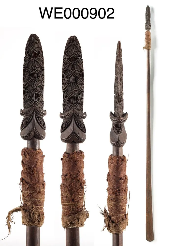 Taiaha (long fighting staff)