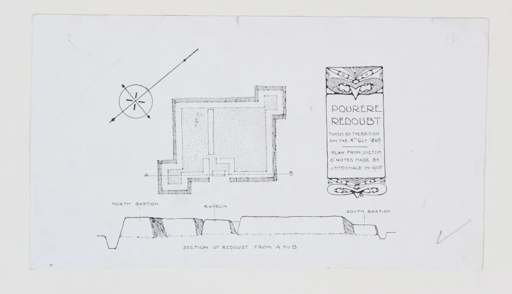 Pourere [sic] Redoubt