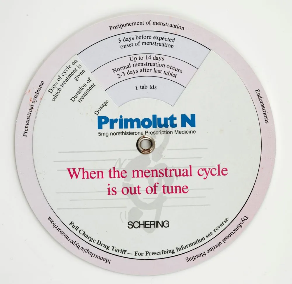 "Primolut N" dosage calculator