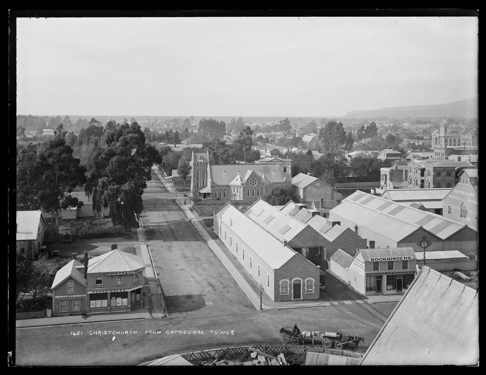 Christchurch from Cathedral Tower