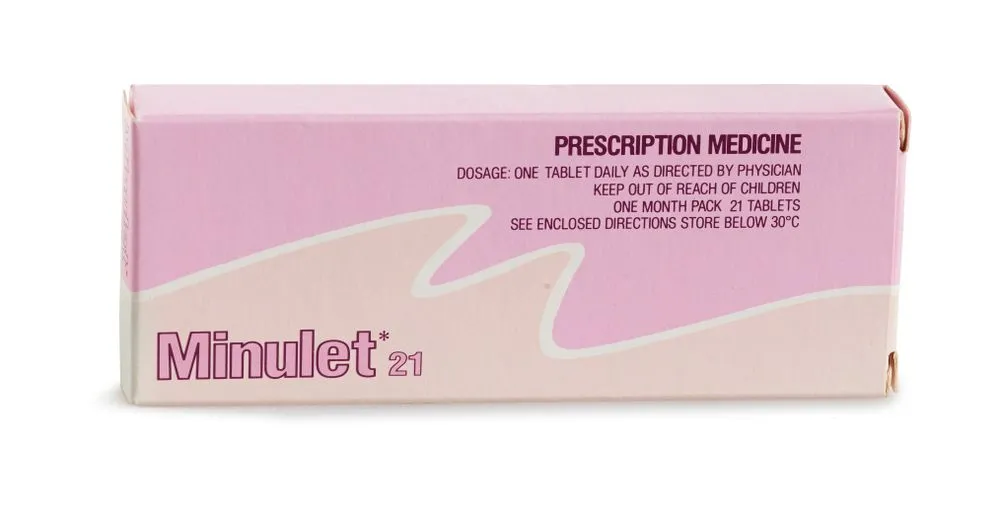 Minulet 21 contraceptive pill