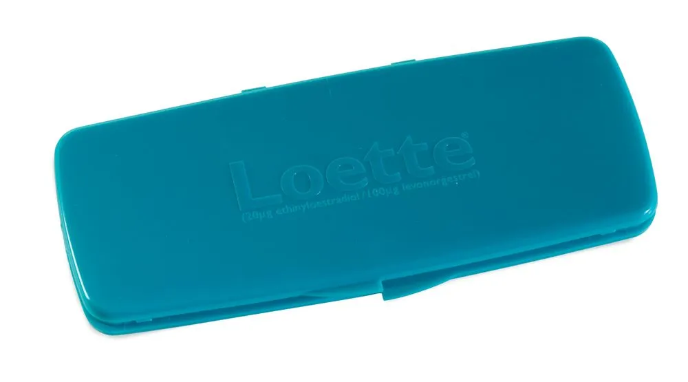 Contraceptive Pill Case, "Loette"