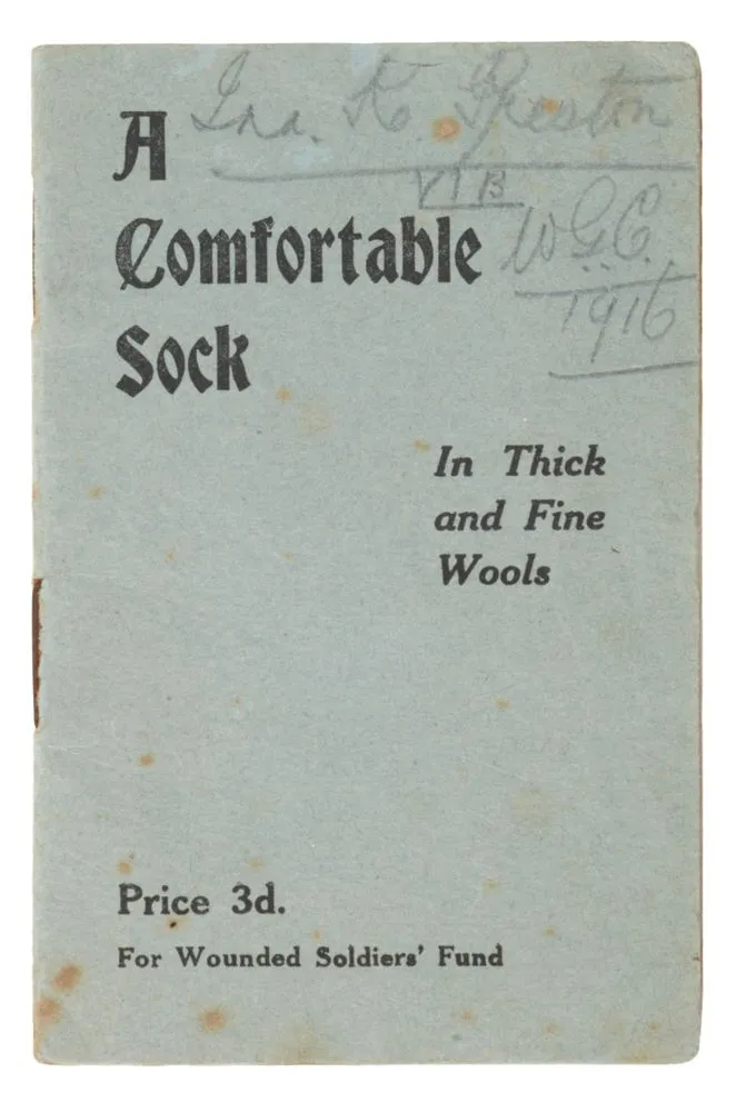 Booklet, 'A Comfortable Sock'