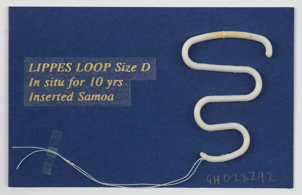 Lippes Loop intrauterine device (IUD)