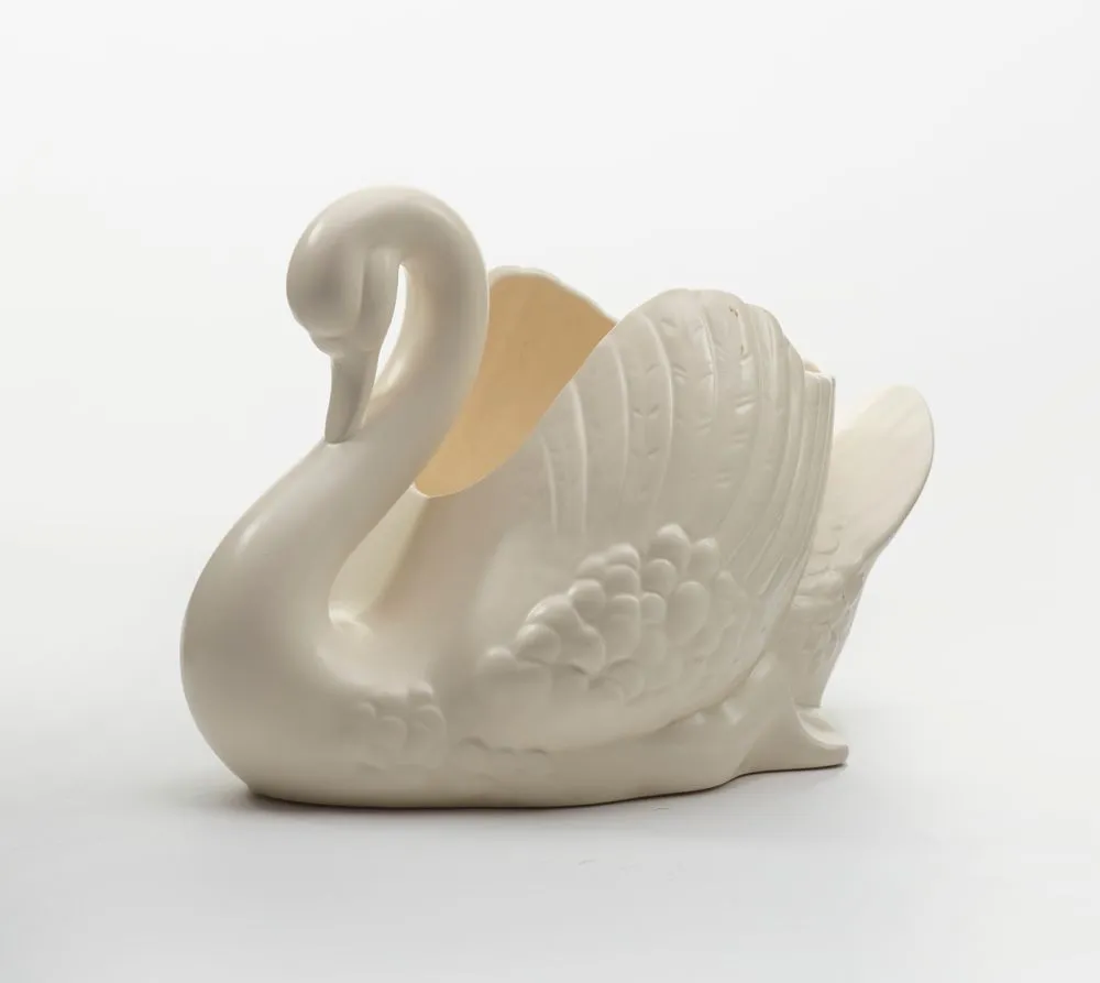 Swan vase