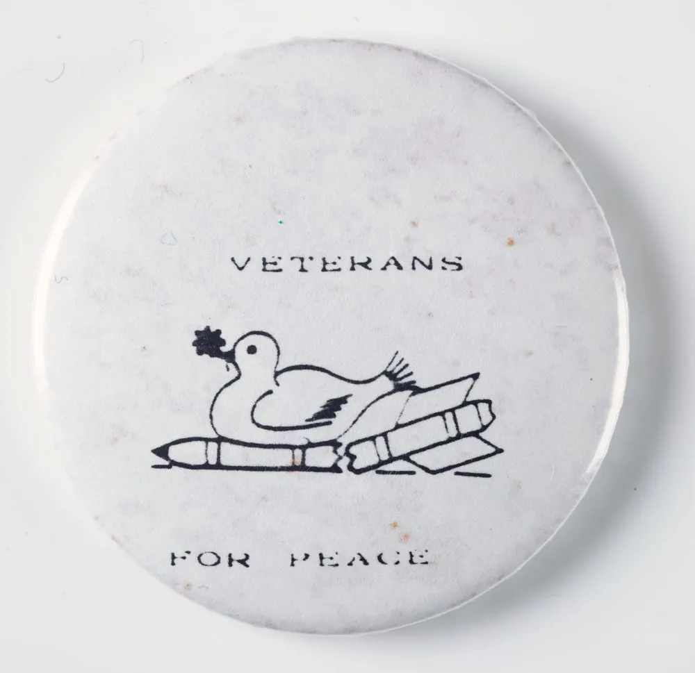 Badge, 'Veterans for Peace'