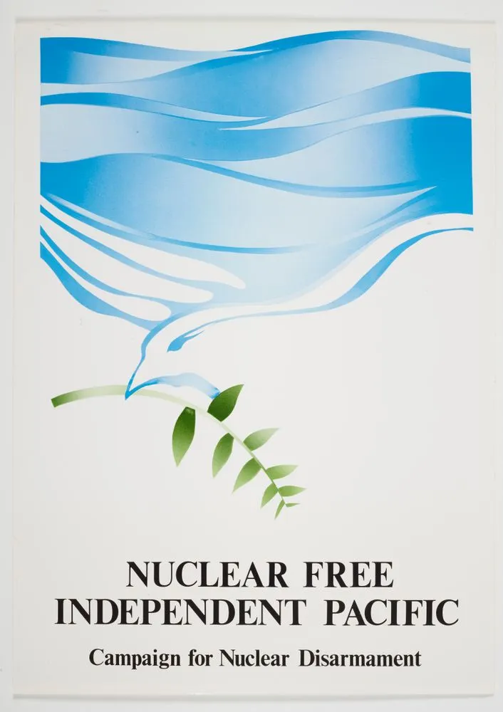 Poster, 'Nuclear Free Independent Pacific'