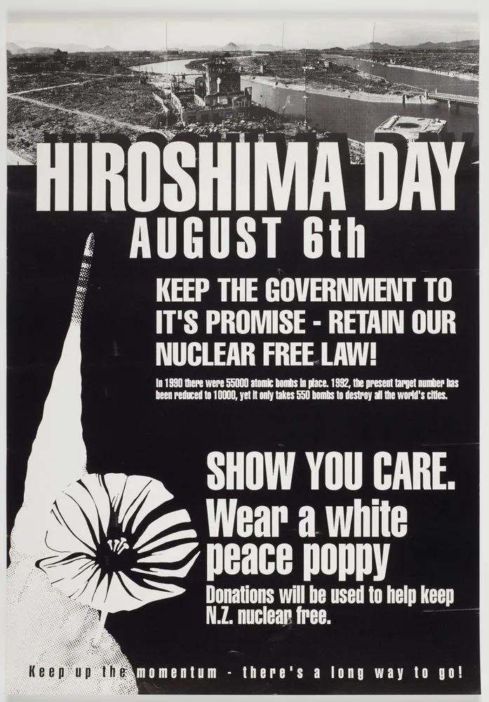 Poster, 'Hiroshima Day'