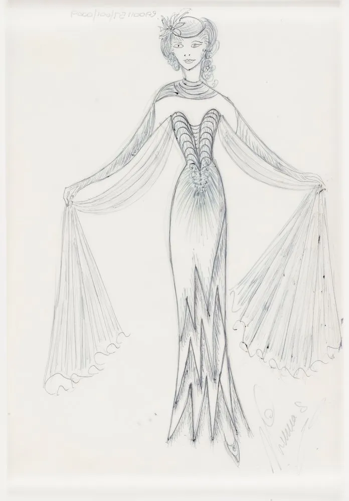 Untitled [Evening gown]