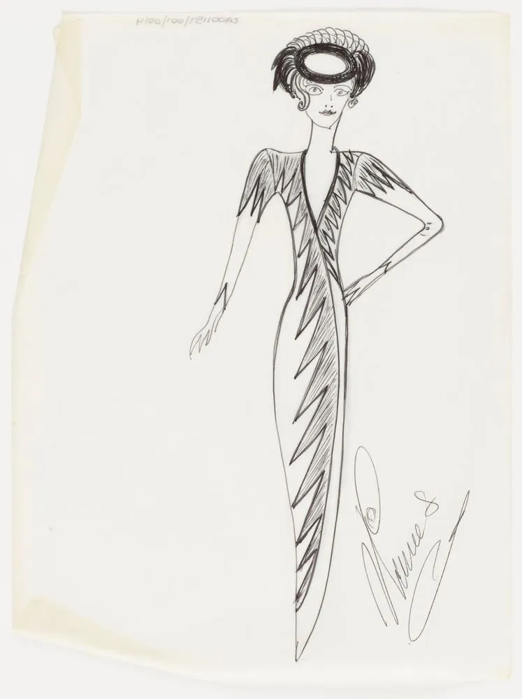 Untitled [Evening gown]