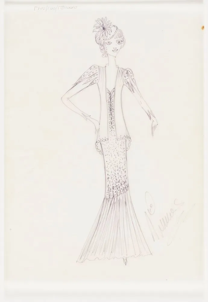 Untitled [Evening gown]