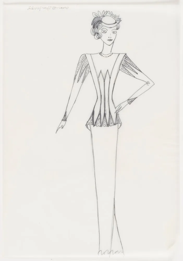 Untitled [Evening gown]