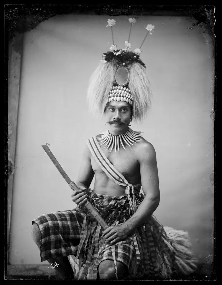 Tuiga: a Samoan ceremonial headdress