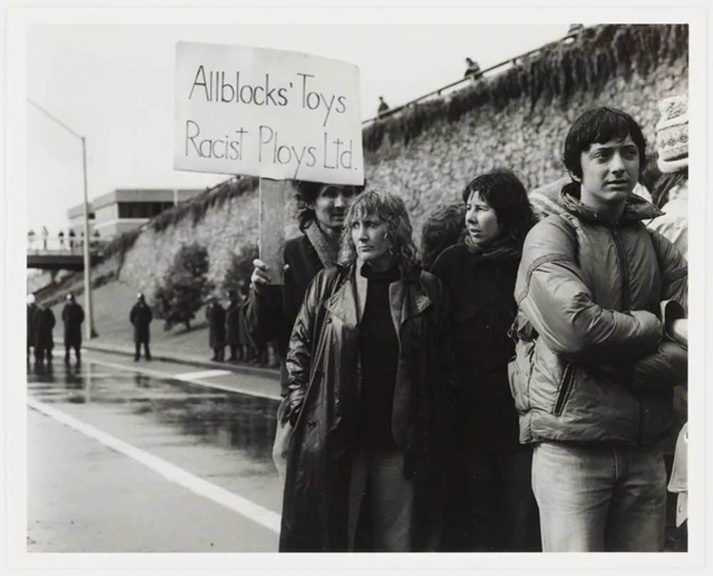 Anti Springbok tour demonstration