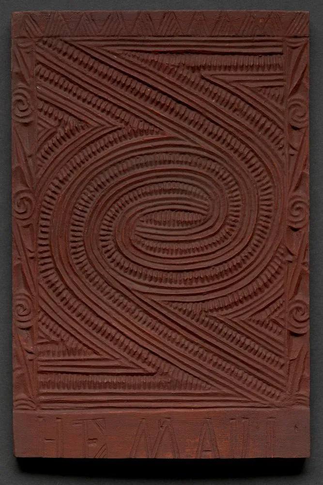Tauira (He Maui carving pattern)