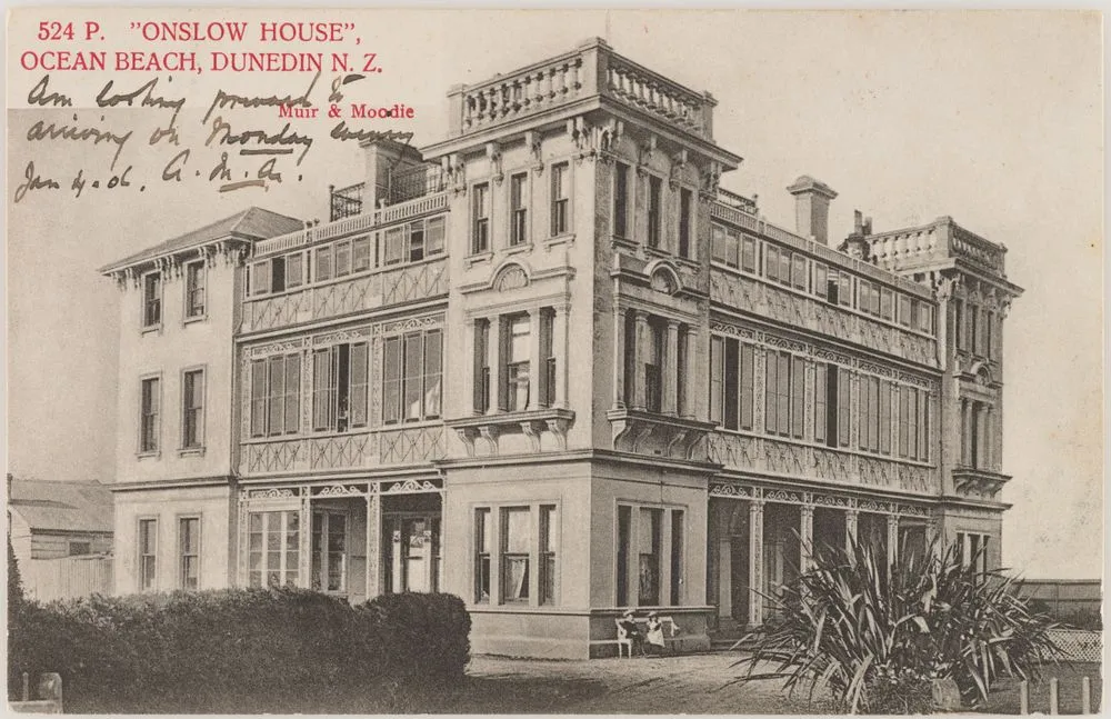Onslow House, Ocean Beach, Dunedin, New Zealand
