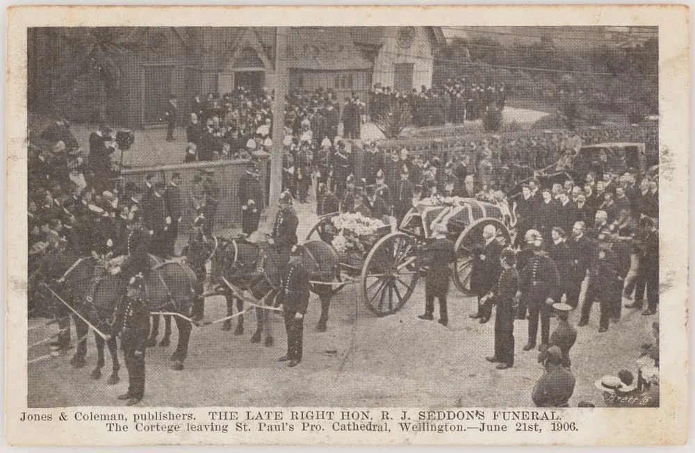 'The late Right Hon. R. J. Seddon's Funeral'