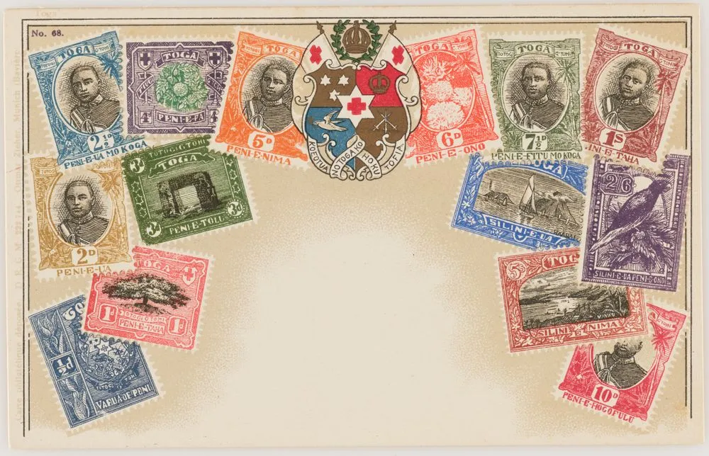 Carte philatelique (Tonga)