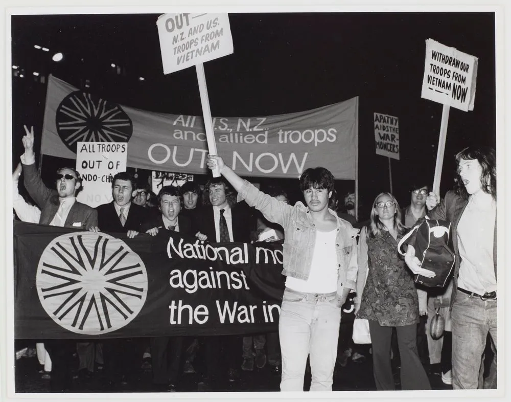 National mobilisation against Vietnam war demonstration
