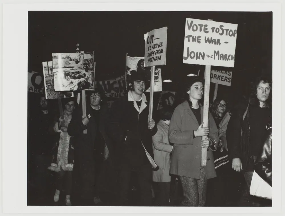 Anti Vietnam war demonstration