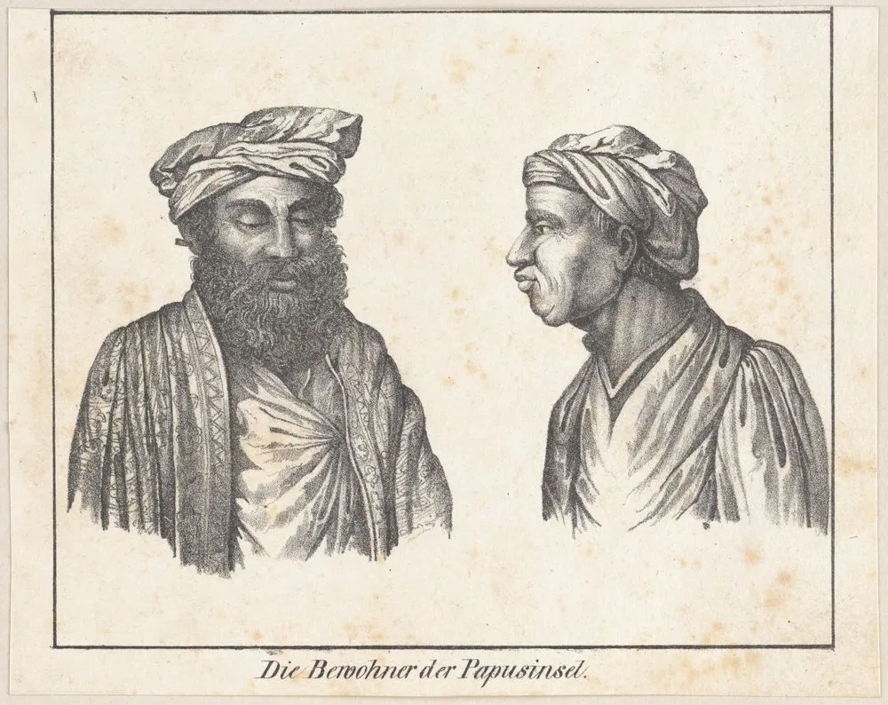 The inhabitants of Papus Island (Die Bewohner der Papusinsel)