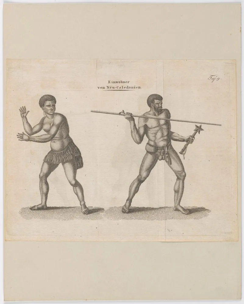 Inhabitants of New Caledonia (Einwohner von Neu-Caledonien)