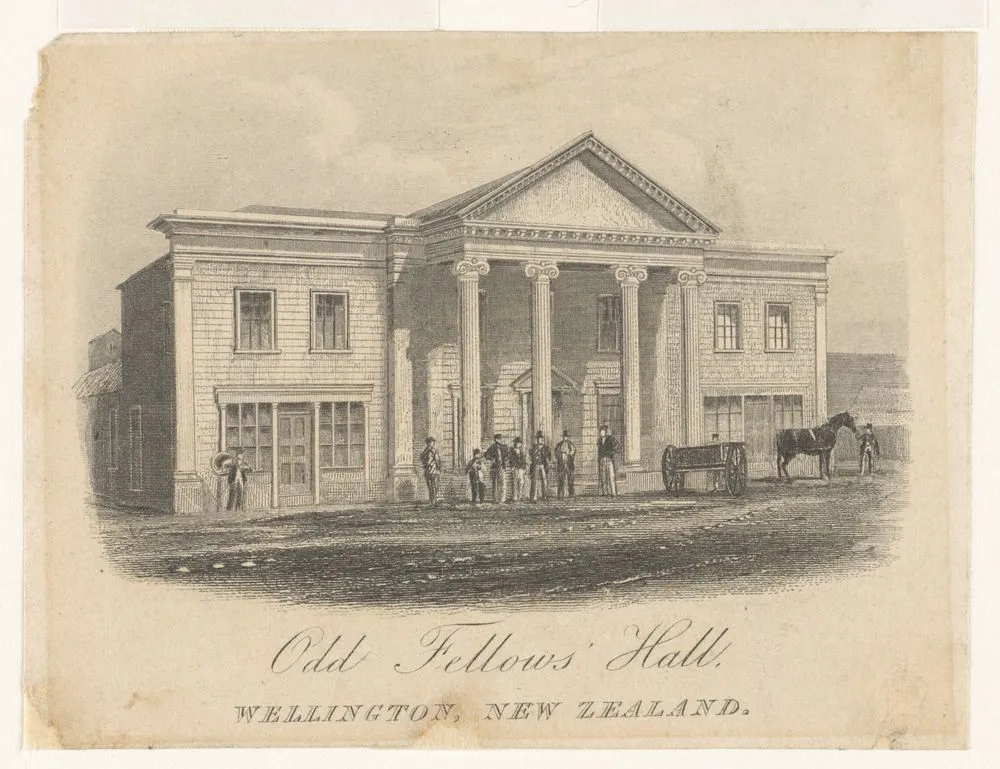 Odd Fellows Hall, Wellington. New Zealand.
