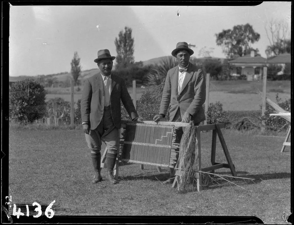 Sir Apirana Ngata and Doctor Peter Buck (Ethnology Expedition)