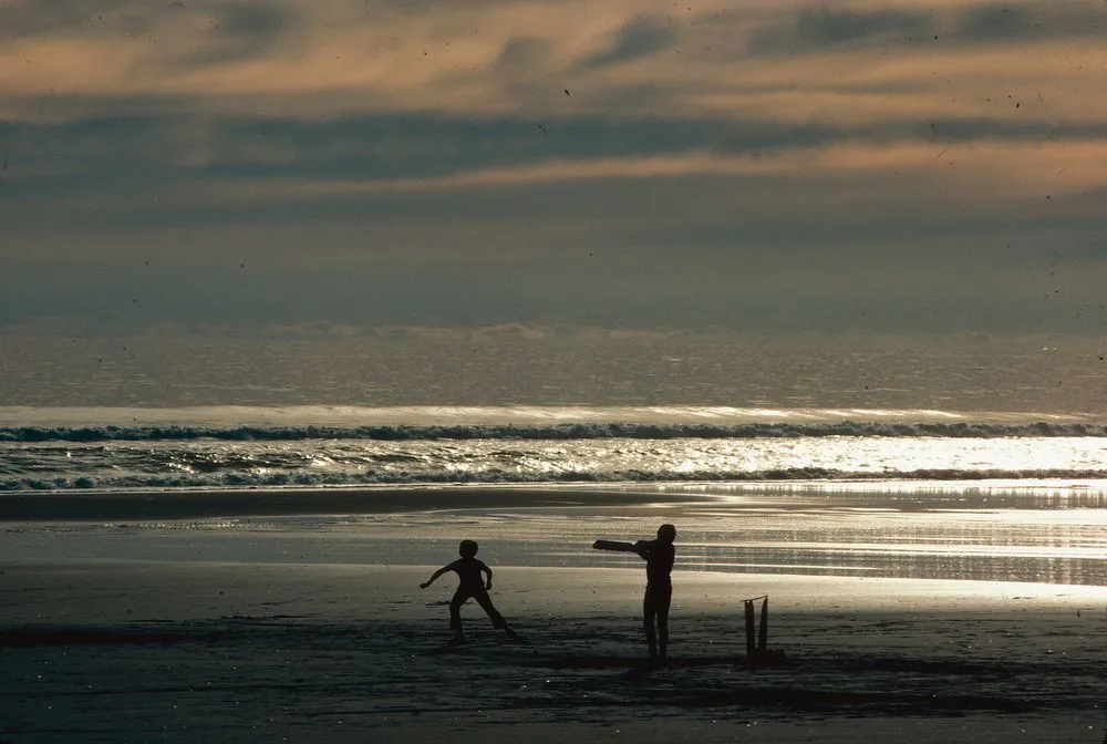 Beach cricket