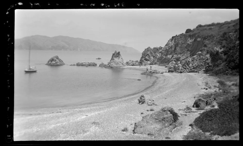 Visit to Ward Island : Landing Bay (east side of Island from rock at north-east corner)