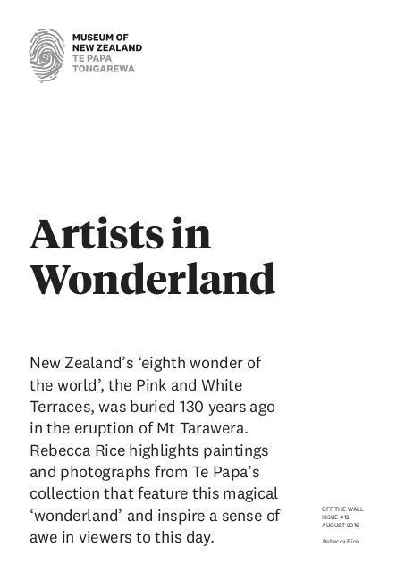 Artists in Wonderland