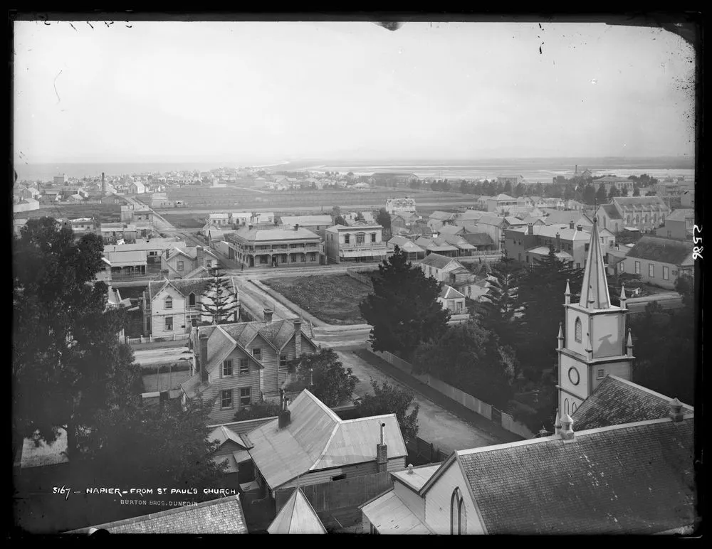 Napier, from St Paul's Church