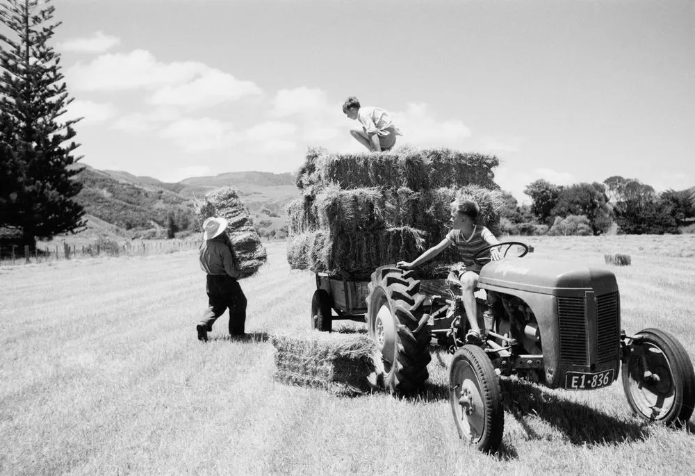 Hay baling