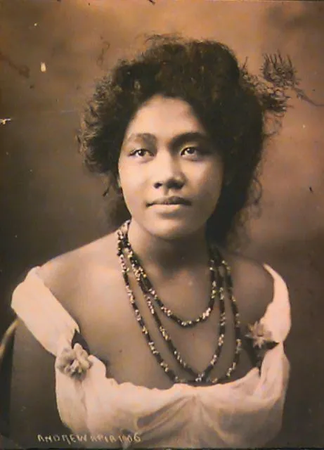 Unknown Samoan Woman